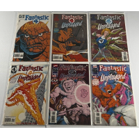 Fantastic Four Unplugged 1-6 COMPLETE RUN Marvel 1995 Lot of 6 HIGH GRADE NM-M